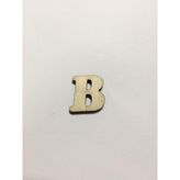 Ehobici 2,5cm Ahşap Harf ve Rakamlar - B