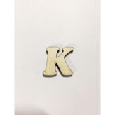 Ehobici 2,5cm Ahşap Harf ve Rakamlar - K