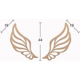 Ehobici DS-083 Boyanabilir Duvar Dekorasyonu Ahşap Obje