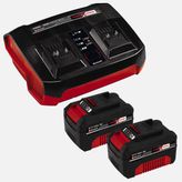 Einhell 2x4,0 Ah Twincharger Kit Akü Şarj Cihazı