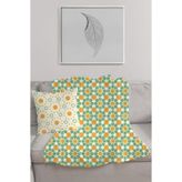 Ejoya 106879 100x150 cm Renkli Özel Tasarım Tek Kişilik Battaniye ve Yastığı