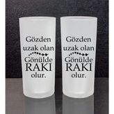 Ejoya 2'li Rakı Bardağı 111505 - Siyah