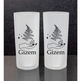 Ejoya Kişiye Özel 2'li Rakı Bardağı 111473 - Siyah
