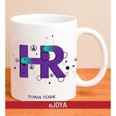 Ejoya Kişiye Özel Hr Kupa Bardak 80039 - Mor