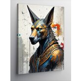 Ekart Kanvas Tablo Eski Mısır Anubis