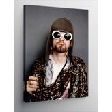 Ekart Kanvas Tablo Nirvana Kurt Cobain