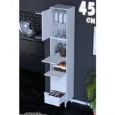 Ekin 45 cm 3 Çekmeceli Bakliyat Dolabı Çok Amaçlı Mutfak Kiler Banyo Organizer Çocuk Odası Dolabı