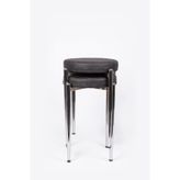 ekipmetal TABURE 2 ADET DERİ SİYAH