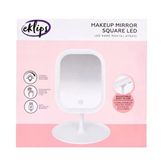 Eklips Kare Led Beyaz Makyaj Aynası