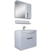Eko 65 cm Mdf Banyo Dolabı Seti Beyaz