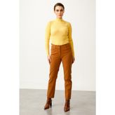Ekol 6051077 Camel Kadın Pantolon