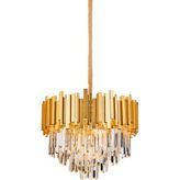Ekol Safa 50'Lik Kristal Avize - Gold