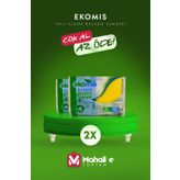 Ekomis İkili Düz Bulaşık Süngeri X2