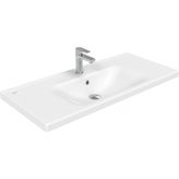 Eksen Etajerli Lavabo 100 cm Beyaz