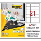 Ekstrafix Fix-5021 Lazer Etiket