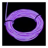 El Wire Neon İp Led - Mor 3m