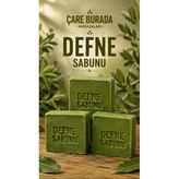 El Yapımı & Doğal Defne Sabunu (3 Adet)