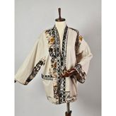 El Yapımı Kimono Ceket - Çok Renkli