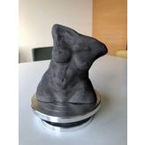 El Yapımı Stonware Kadın Heykeli