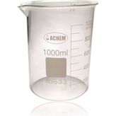 Elarque 1000ML Kısa Form Cam Beher