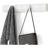 Elarque Duvara Monte Beyaz 5'li Askılık 51 cm