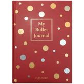 Ela's Paper Confetti Kırmızı Sert Kapak Düz Çizgisiz Ajanda Defter