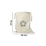 Elbasan Tekstil 50 x 70 cm Kanvas Oyuncak Torbası Yıldız