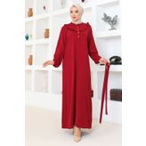 Elbise bordo 202