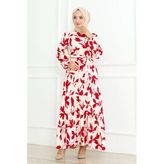 Elbise Bordo 205