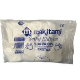 Eldiven Pet Şeffaf Makitami 100 Lü*100 Ü