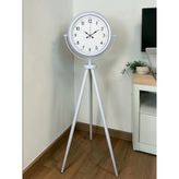 Elegance Beyaz Tripod Ayaklı Saat