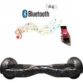 Elektrikli Kaykay Bluetoothlu Hoverboard 6.5 Inch Grafity Desenli Akıllı Denge Özelliği - D27