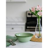 Elifle Emaye Emaye Kase 20 cm Mint - Renk