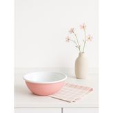Elifle Emaye Emaye Kase 26 cm - Pembe