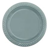 Elitetime Gümüş Plastik Yuvarlak 22 cm Tabak