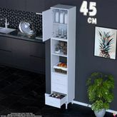 Eliusta Defne 45 Cm 3 Çekmeceli Çok Amaçlı Mutfak Kiler Banyo Organizer Çocuk Odası Dolabı Oyuncak Dolabı