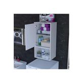 Eliusta Şile Asma Dolap 50 X 88,4 X 32,5 Cm Makine Üstü Dolap Çamaşır Makinesi Üstü Dolabı