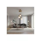 Elizim Home Lighting Holla 3' Lü Eskitme Cam Sarkıt Avize
