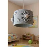 Elizim Home Lighting Makrome Sega Gri Sarkıt Avize