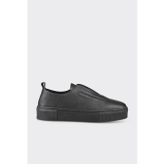 Elle Siyah Kadın Deri Sneaker VERAS-6