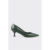 Elle Yeşil Kadın Stiletto