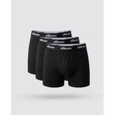 Ellesse 3Lü Erkek Boxer 6Sm9002-Bk Siyah