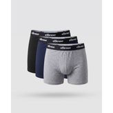 Ellesse 3Lü Erkek Boxer 6Sm9002-Mlt