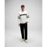 Ellesse EM618 Erkek Beyaz Sweat