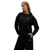 Ellesse Kadın Sweatshirt Ef527-Bk,Siyah L