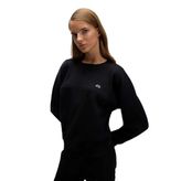 Ellesse Kadın Sweatshirt Ef567-Bk,Siyah L