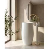 Ellora Beyaz Monoblok Lavabo