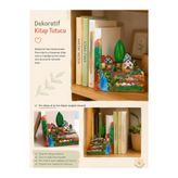 ELSA Köy Konseptli Ahşap Kitap Tutucu