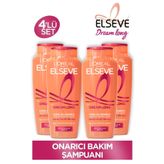 Elseve Dream Long 4x400 ml Onarıcı Şampuan