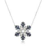 Elwes 925 Ayar Gümüş Kar Tanesi Kolye